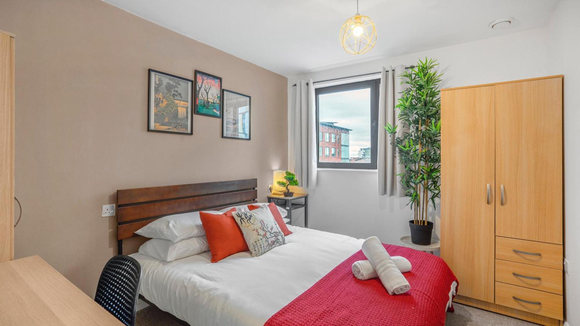 Japanese Suite 2Bed 2Bath, Free Park, Netfix, 75 Inch Tv, Games - City Centre- Maihom Birmingham Luaran gambar